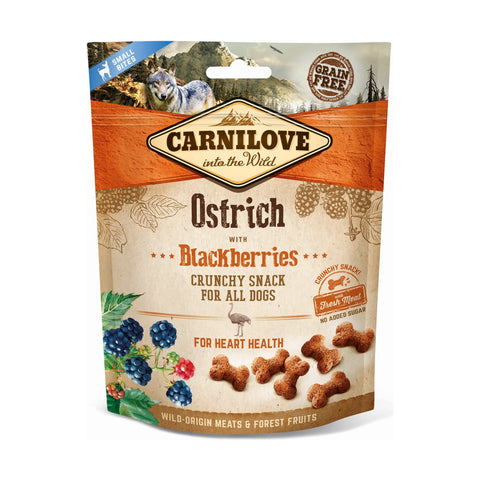 Carnilove Hund Crunchy Snack – Strauß mit Brombeeren 200g