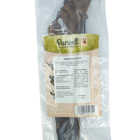 Purwell deer skin approx. 50 cm 1 piece