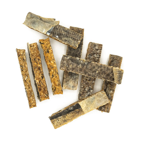 Purwell Kabeljau Riegel für Hunde – Monoprotein Fischsnack für sensible Hunde