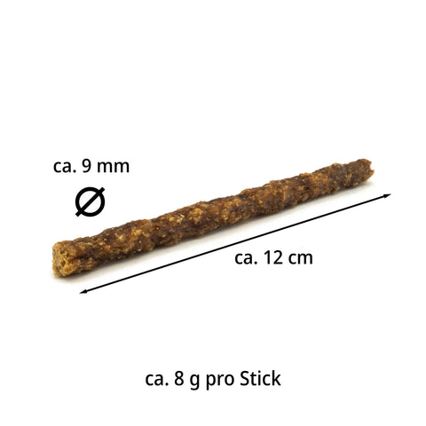 Pferdefleisch-Ministicks für Hunde, 100 % Pferd, naturrein & hypoallergen