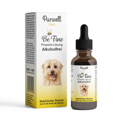 Purwell Propolis Lösung für Hunde - Alkoholfrei 30ml