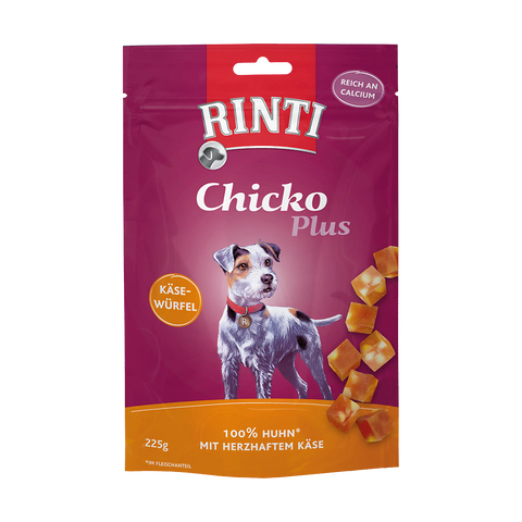 Rinti Chicko plus Käse und Huhn 225g