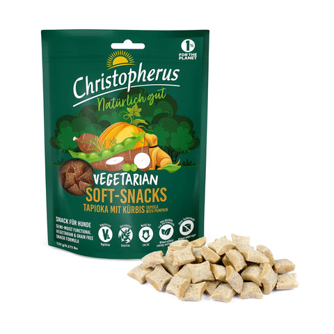 Christopherus Vegetarian - Soft Snack - Tapioca with Pumpkin 125g