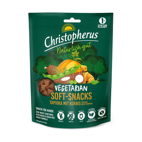 Christopherus Vegetarian - Soft Snack - Tapioca with Pumpkin 125g