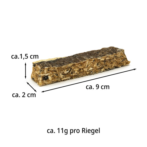 Purwell Kabeljau Riegel für Hunde – Monoprotein Fischsnack für sensible Hunde
