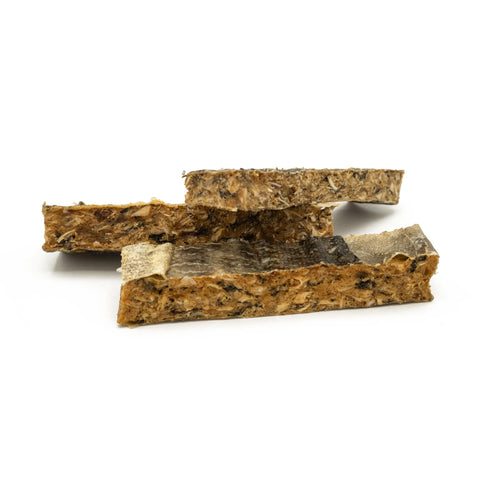 Purwell Kabeljau Riegel für Hunde – Monoprotein Fischsnack für sensible Hunde