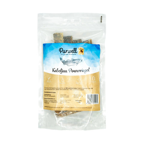 Purwell Kabeljau Powerriegel 100g