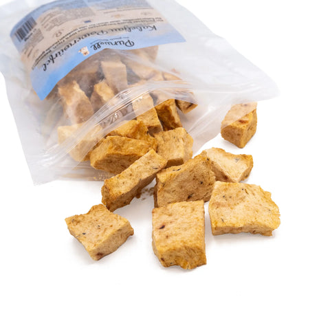 Verpackung Purwell Kabeljau Powerwürfel 60 g liegend