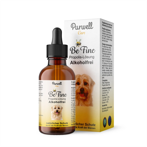 Purwell Propolis für Hunde - Alkoholfreie Lösung