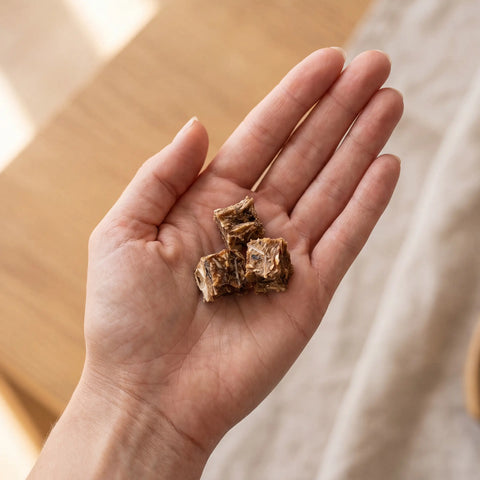 Purwell Power Cubes Kabeljau – Monoprotein Trainingssnack für Hunde