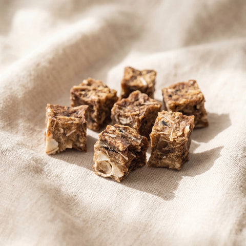 Purwell Power Cubes Kabeljau – Monoprotein Trainingssnack für Hunde