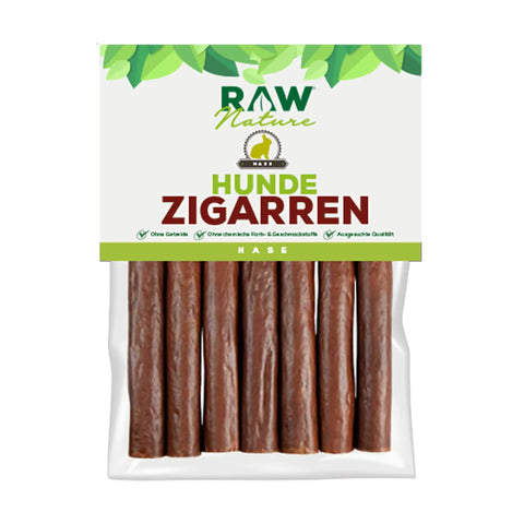 RAW Nature Hunde-Zigarren - Hase 170g