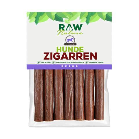 RAW Nature Hunde-Zigarren - Pferd 170g