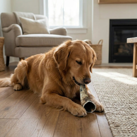 updog Natürliches Rinderhorn für Hunde