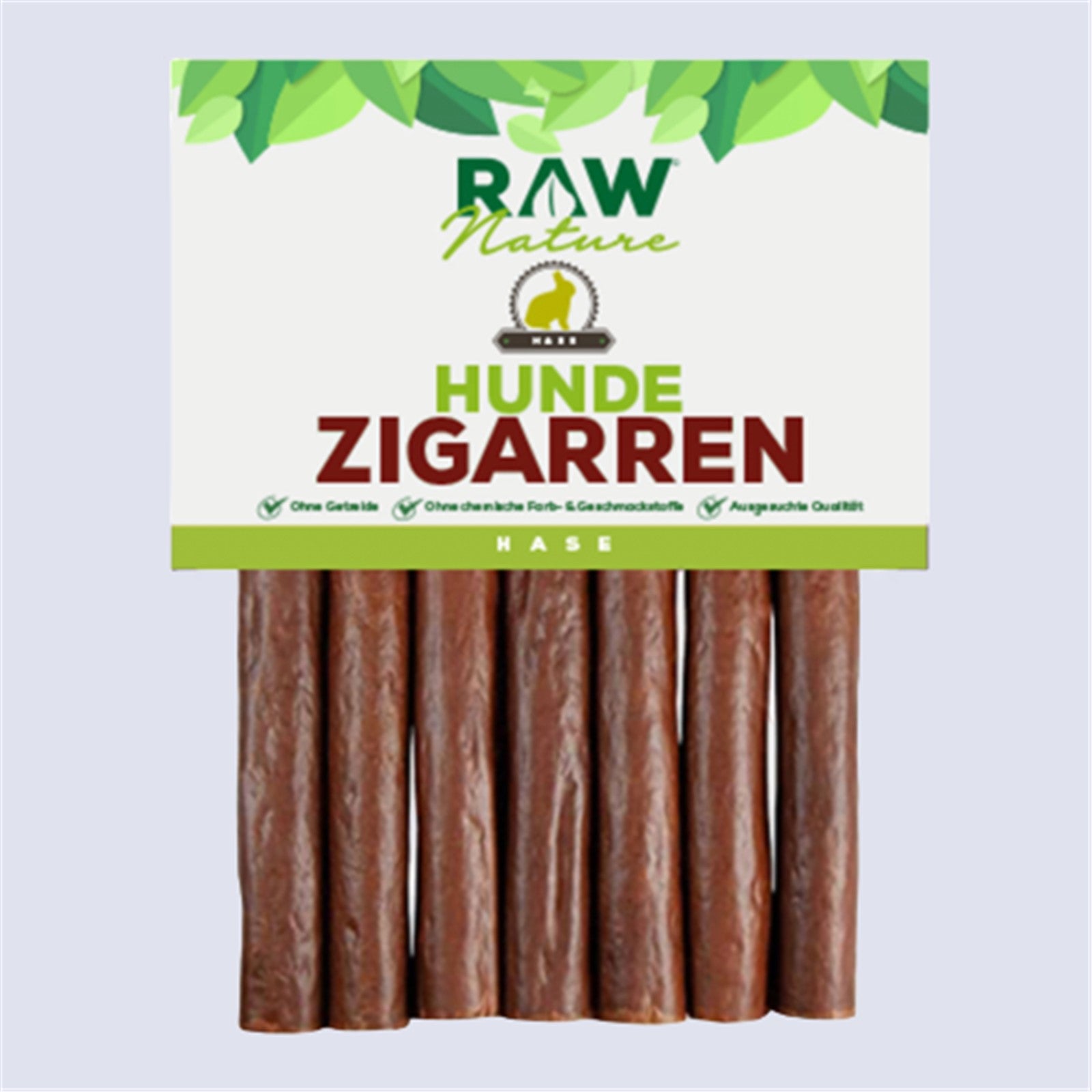 RAW Nature Hunde-Zigarre - Hase 170g